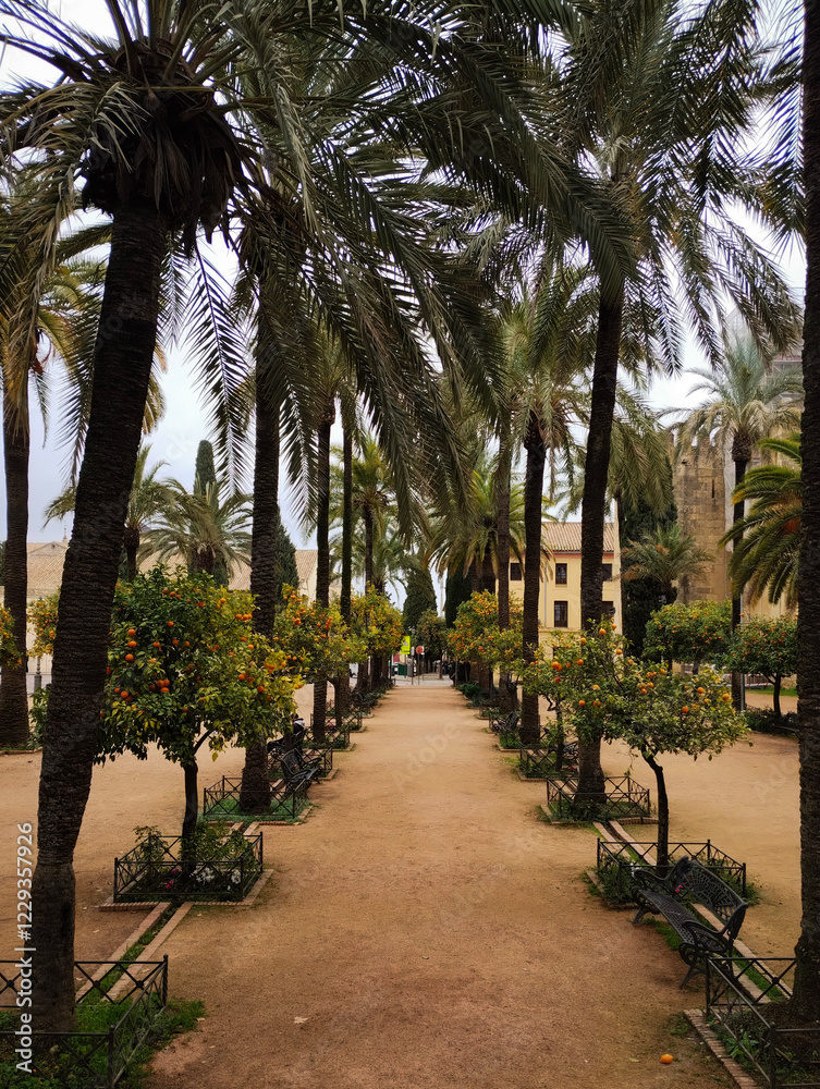 Obraz premium trees in the park