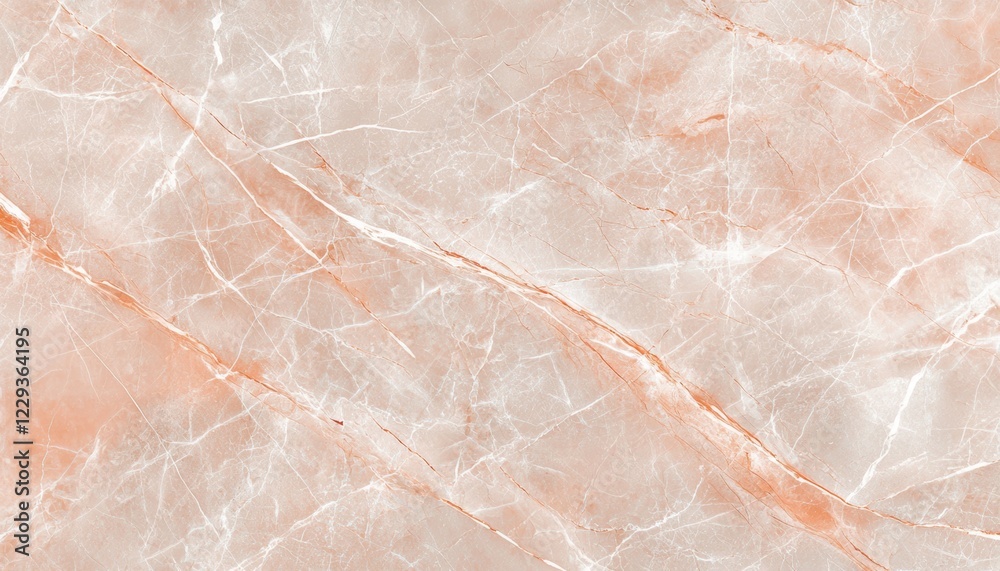 Fototapeta premium Elegant marble pattern with natural flowing gradients, soft blush and cream tones, luxurious abstract backdrop for modern designs