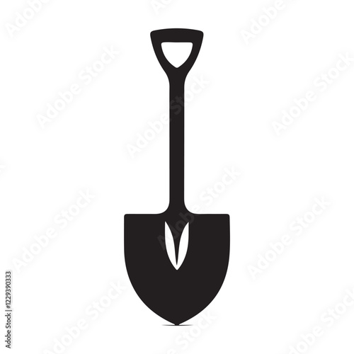 Shovel Icon, Garden Shovel icon, Hand garden shovels icon. Outline hand garden shovels vector icon, Shovel icons flat. Digging with garden shovel vector icons