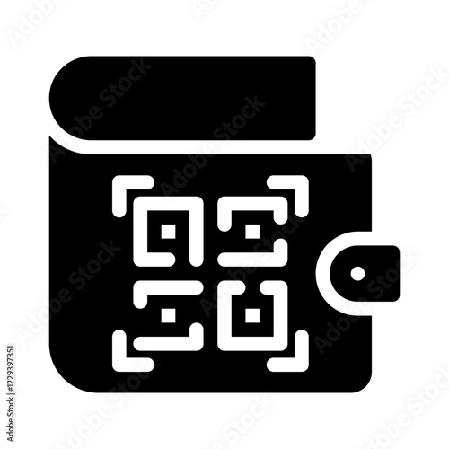 wallet glyph icon