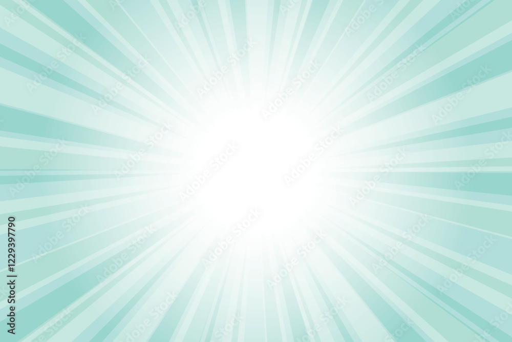 Abstract glowing blue sunburst background. Aquamarine blue glow effect sunburst background for presentation, banner, poster, flyer, sales. Modern pop art poster for summer and spring. Abstract glowing blue sunburst background. Aquamarine blue glow effect sunburst background for presentation, banner, poster, flyer, sales. Modern pop art poster for summer and spring.