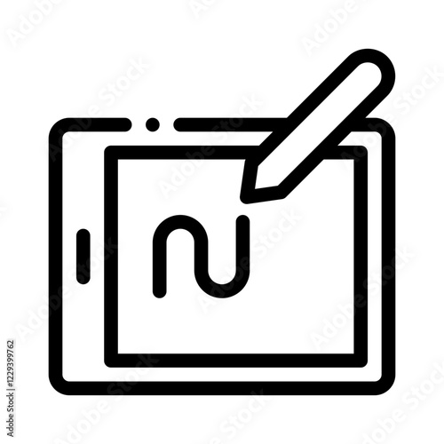 digital line icon