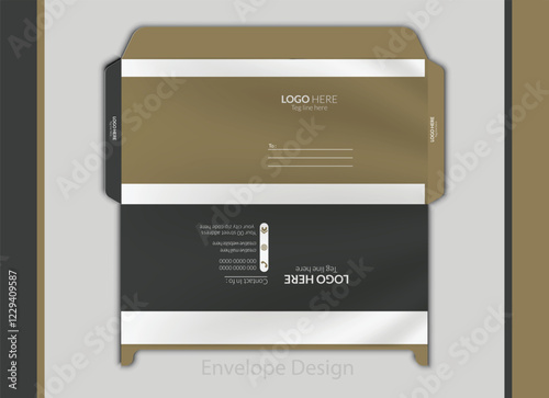 Modern Corporate Envelope Design Template