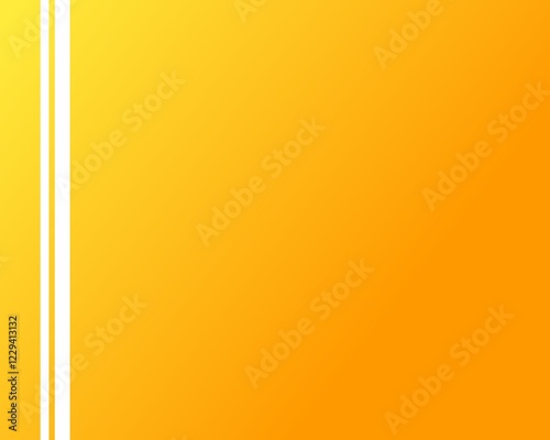 A smooth gradient transition from yellow to orange, ideal for backgrounds in digital designs, websites, or promotional materials.