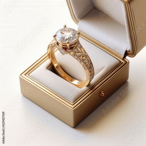Luxurious Engagement Ring Set