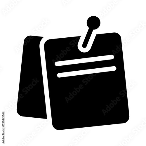 notes icon glyph icon