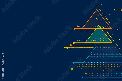 Abstract Background with Tr...