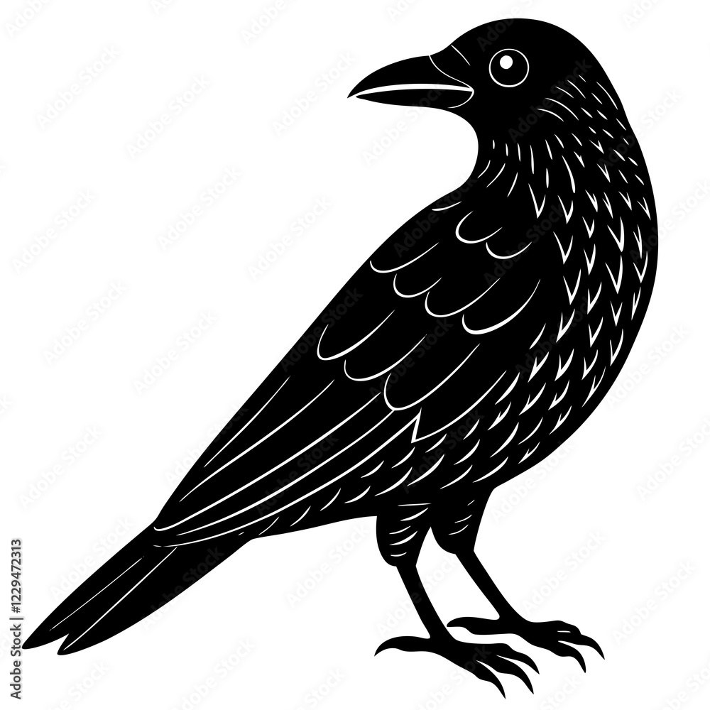 Fototapeta premium crow