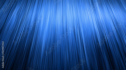 Abstract Blue Vertical Line...
