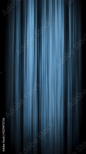 Abstract Blue Vertical Line...