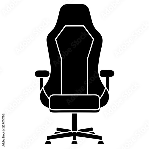 chair and glass
