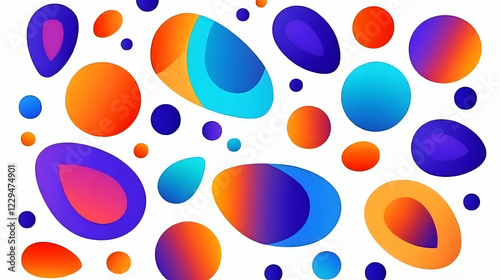 Colorful Abstract Shapes Da...