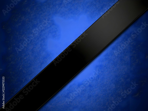 Abstract Blue Background wi...