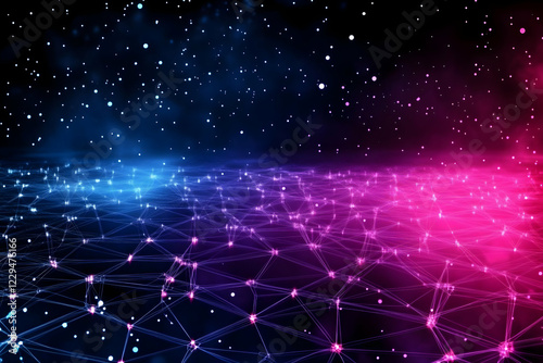 Abstract Background with Fu...