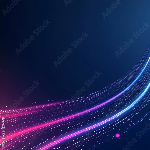 Abstract Background with Gl...
