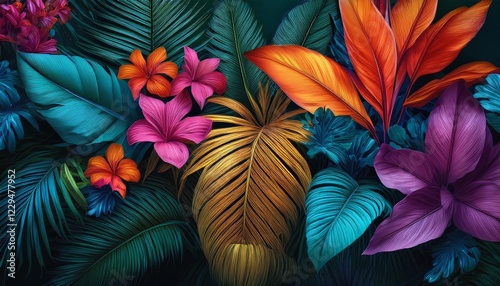 colorful feathers background
