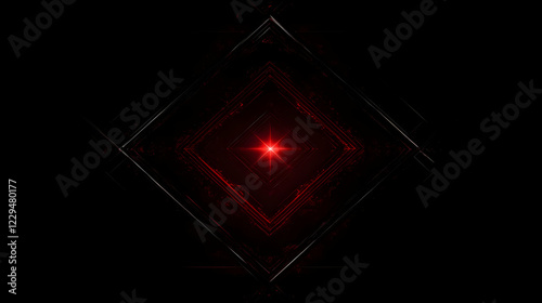 Red Light Forms a Diamond S...