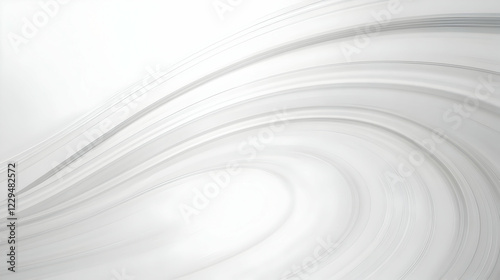 Abstract white and gray swi...