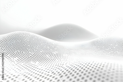 Abstract White Background F...