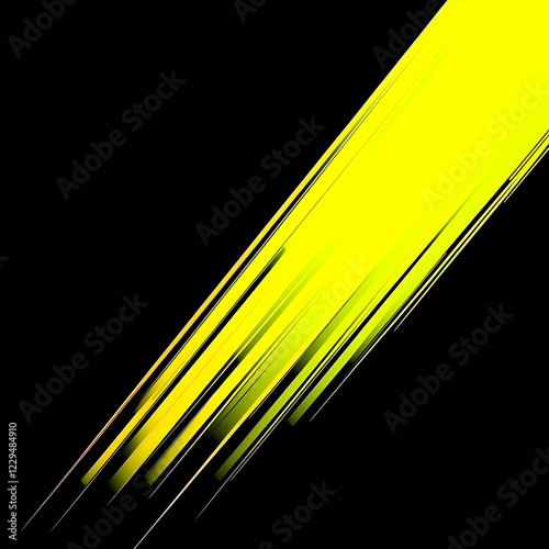 Abstract Yellow Streaks Sla...