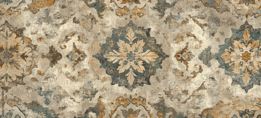 This artwork showcases a circular pattern on a rich brown background This artwork showcases a circular pattern on a rich brown background