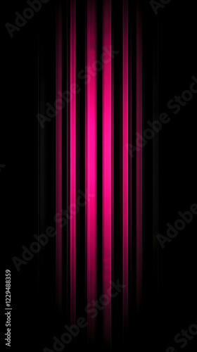 Abstract Pink and Black Ver...