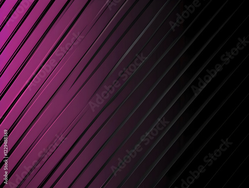 Diagonal Pink and Black Str...