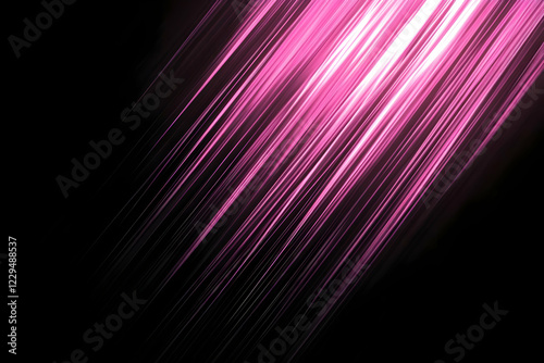 Abstract Pink Light Trails ...