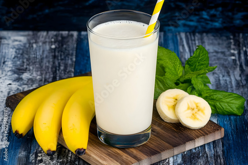 Refreshing Banana Smoothie ...