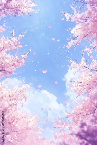 Serene Cherry Blossoms: A Dreamy Springtime Escape