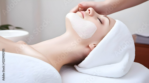 Woman receives a soothing f...