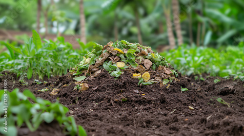 Eco-friendly decomposition process with natural organic matter
