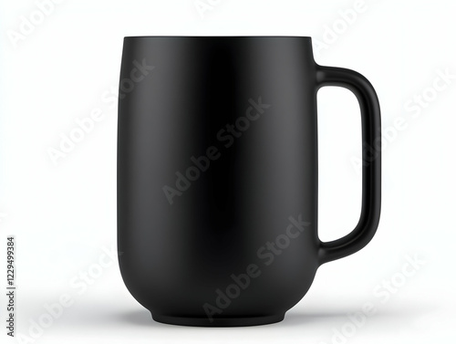 A Sleek Matte Black Ceramic...