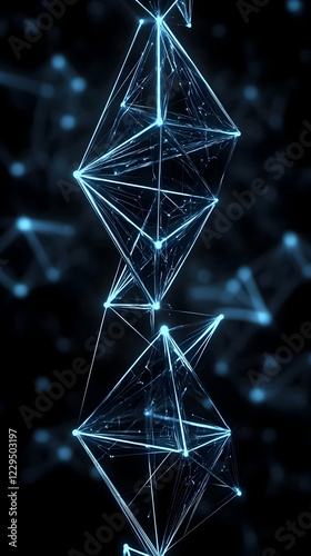 Abstract 3D Geometric Shape...