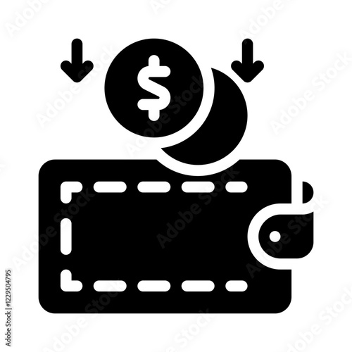 income glyph icon