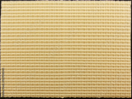 Close-Up of a Textured Wafe...