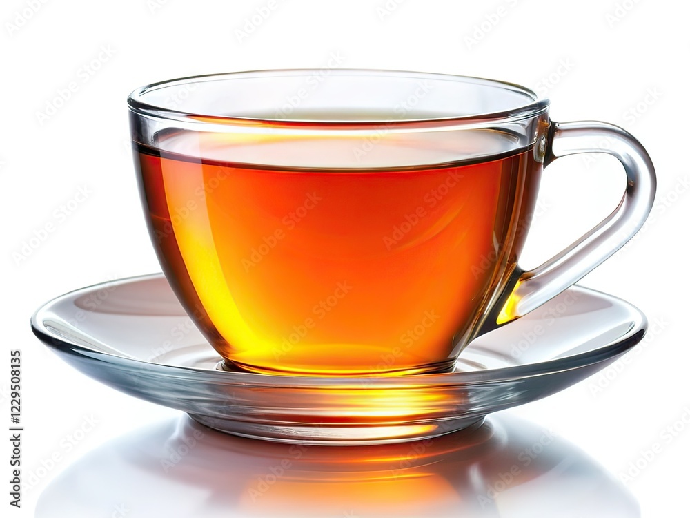 Tea Cup Isolated, 16:9, Raw Style, Stock Photo, Copy Space Tea Cup Isolated, 16:9, Raw Style, Stock Photo, Copy Space