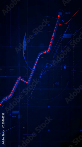 Abstract Background Shows U...