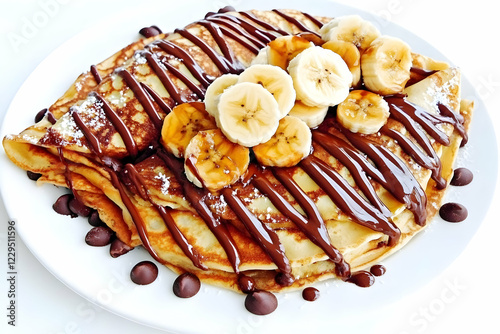 Delicious Cr?pes Topped wit...