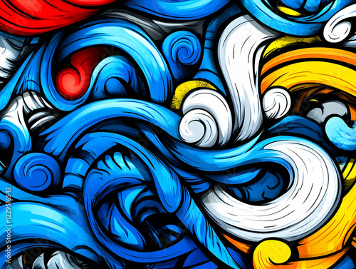 Vibrant Abstract Illustrati...