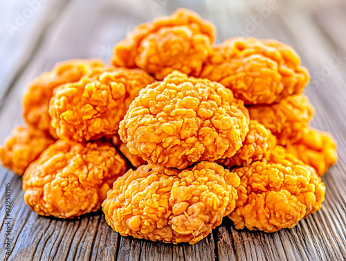 Crispy Fried Chicken Nugget...