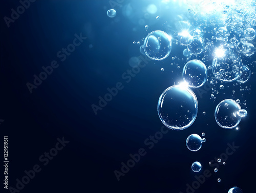Abstract Background with Fl...