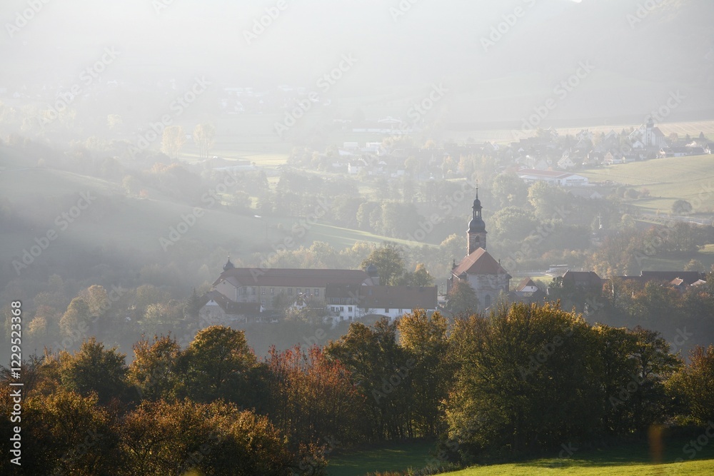 Naklejka premium Zella, Rhoen Turingia, Germany, Europe