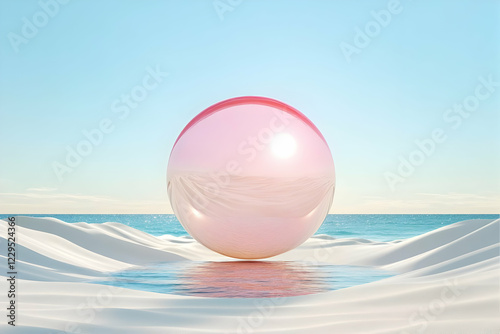 Pink Orb Hovers Above Tranq...