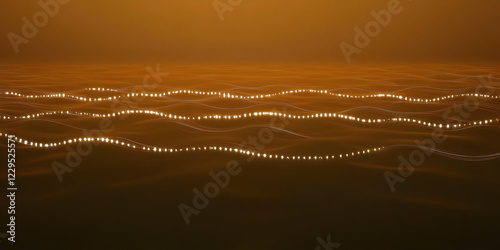 Abstract Background with Gl...