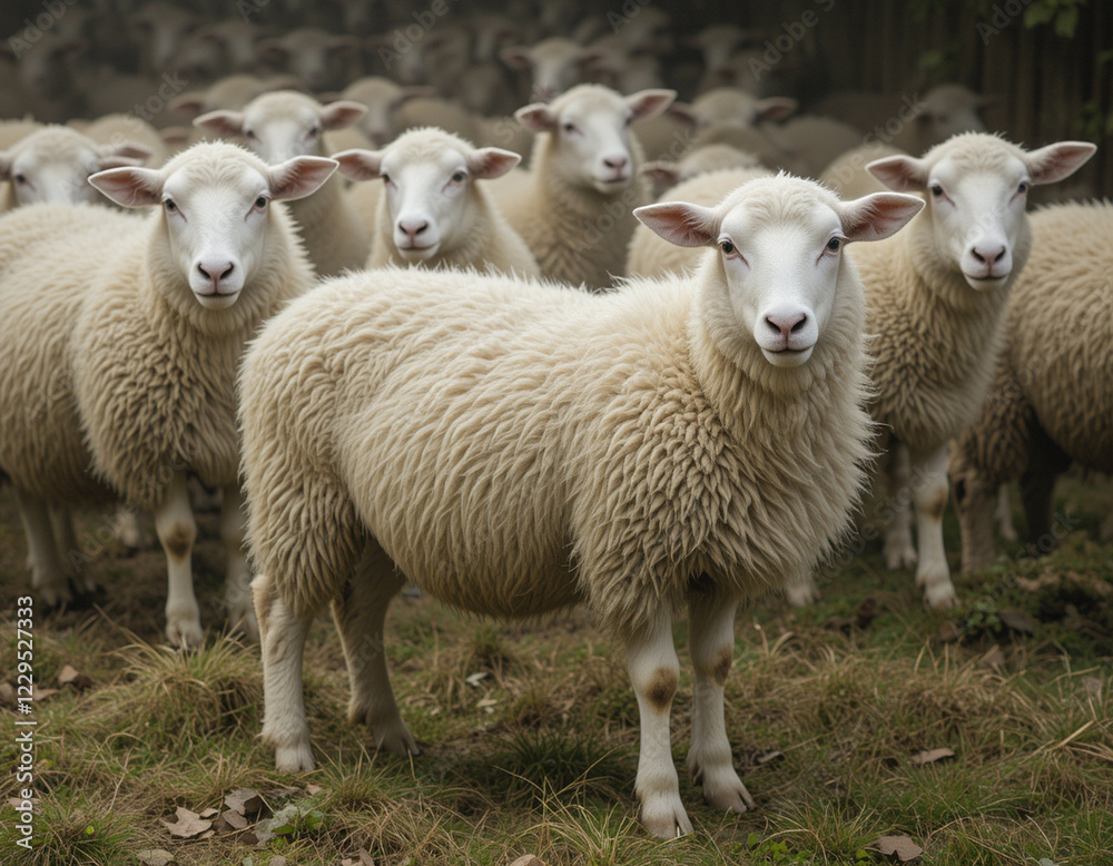 sheep and lamb sheep and lamb