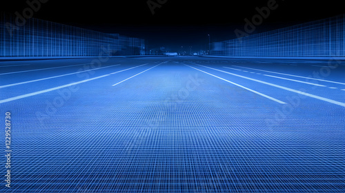 Abstract City Highway Illus...