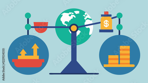 Trade Balance Sheet A balance sheet with columns for Before Trade War and After Trade War showing the shift in balance for investments and trade flows.