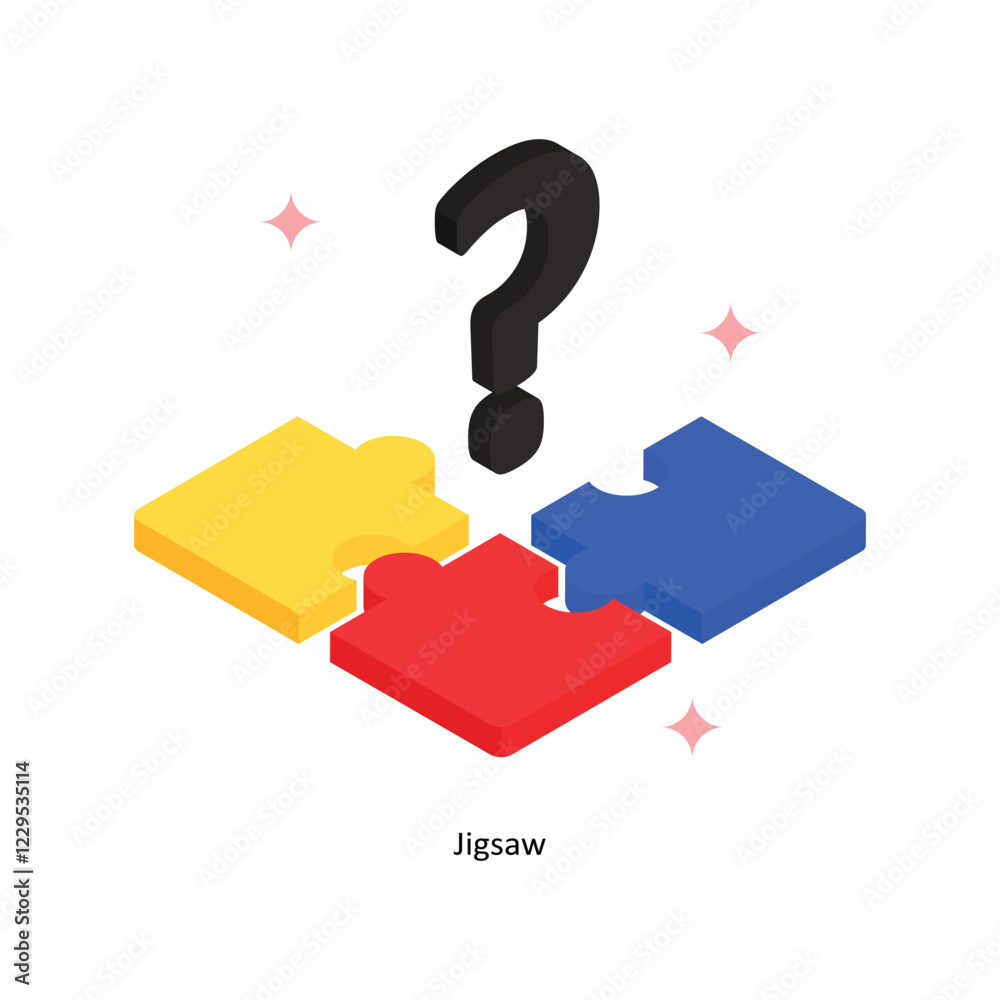 Jig saw Vector Filled icon Style. Eps 10 File Jig saw Vector Filled icon Style. Eps 10 File