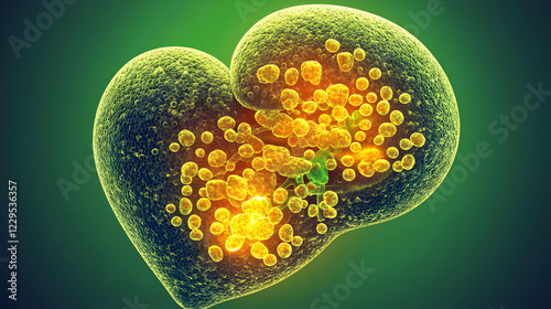 Microscopic View Shows Cell...